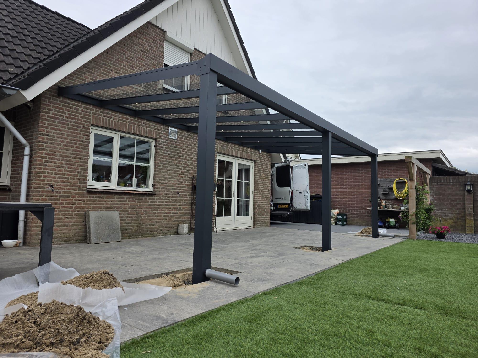 Veranda met gezellige sfeer